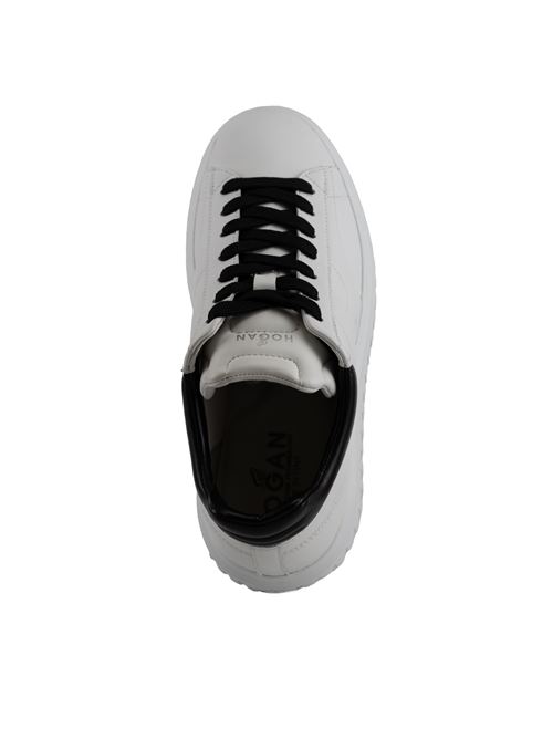 Sneakers H-Stripes Bianco Nero HOGAN | HXM6450FC60 LE90001